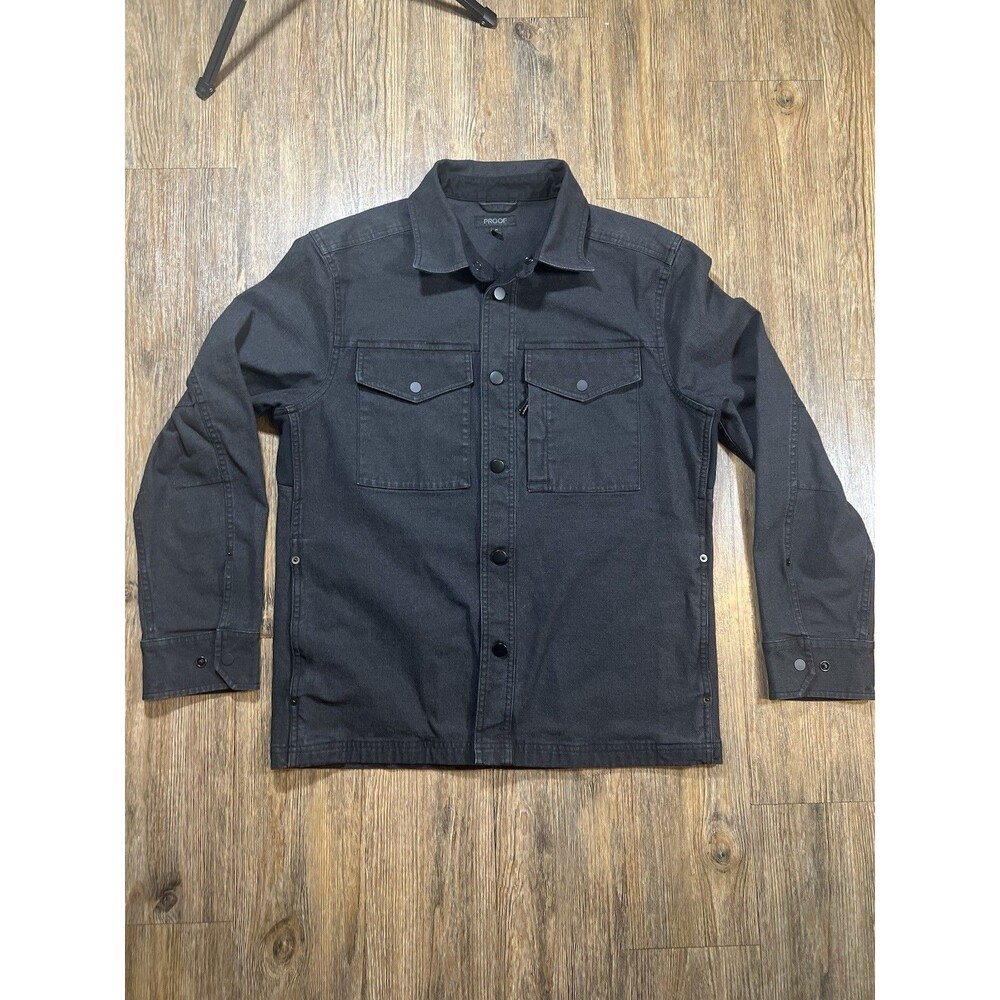 Huckberry Proof Rover Adventure Shirt Jacket Canvas Stretch Mens M Huckberry